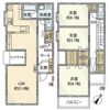 穴川戸建の間取り画像