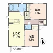 コンフォートの間取り画像