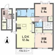 デュークスの間取り画像