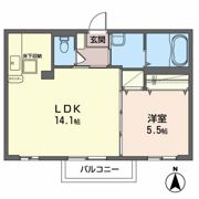 ウィル クレールIIIの間取り画像