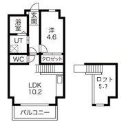 グランフォート新瑞橋の間取り画像
