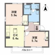 ヴァンテージA館の間取り画像