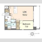 S-RESIDENCE大手門awesomeの間取り画像