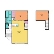 荒子四丁目戸建て南棟の間取り画像