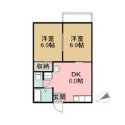 あさけハイツの間取り画像
