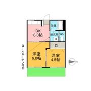 コーポかとれあの間取り画像