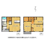 赤木一戸建貸家の間取り画像