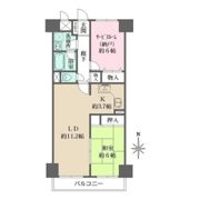 ライオンズマンション大倉山第2の間取り画像