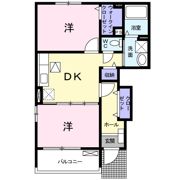 メゾン フレスクーラの間取り画像
