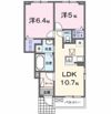 メゾングレーヌ東觜崎駅前Aの間取り画像