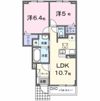 クラール倉治Bの間取り画像