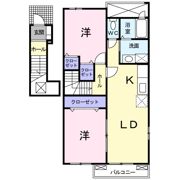 サンライズ 吾田の間取り画像