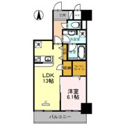 ロージェ泉中央の間取り画像