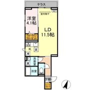 D-SOLACE祐光 Aの間取り画像