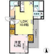 エスペリア栄町の間取り画像
