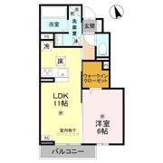 (仮称)D-ROOM播磨町Kの間取り画像