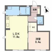 シャーメゾン古田刈 Cの間取り画像