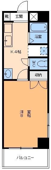 ハイツ楡の森の間取り画像