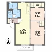 ドミールTの間取り画像