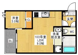 Regalest 東雲の間取り画像