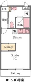 ジャドールの間取り画像