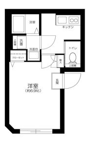 P＆A日暮里の間取り画像