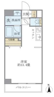 ISM中野坂上の間取り画像