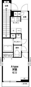 リブリ・ECHIKAの間取り画像