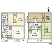 久木町戸建の間取り画像