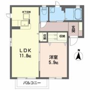 シャーメゾン桜木の間取り画像