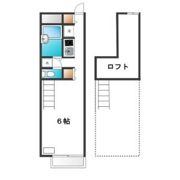 レオパレスコンフォートの間取り画像