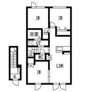 ひばりヶ丘レジデンスA棟の間取り画像