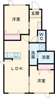 ひばりヶ丘レジデンスB棟の間取り画像