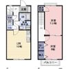 CaSa A・G B棟の間取り画像