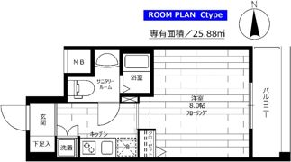 ステージファースト西川口の間取り画像
