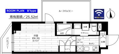 ステージファースト大森アジールコートの間取り画像