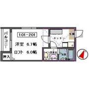 エンルート東仙台の間取り画像