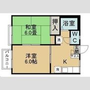 ピアクリスタルBの間取り画像