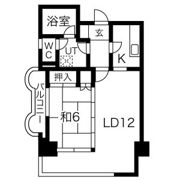 錦ハーモニービルの間取り画像