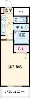 夢ランドワイズテラス笹口の間取り画像