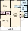 レトア フリーゼBの間取り画像