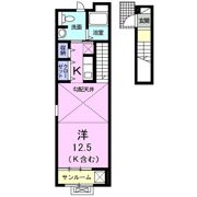 アヴニールⅡの間取り画像