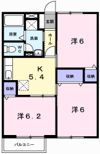 ソレイユ 西本パート1Aの間取り画像