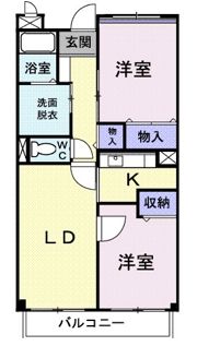 ラフィーネ美術館前の間取り画像