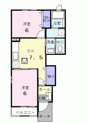 クレセントの間取り画像