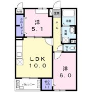 ユニゾン別所 A棟の間取り画像