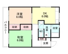 サクラージュ友道の間取り画像