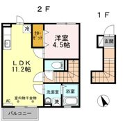 セジュールフェルテの間取り画像