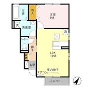 ヴィラ・アザレア Cの間取り画像