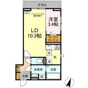 D-SOLACE祐光 Bの間取り画像